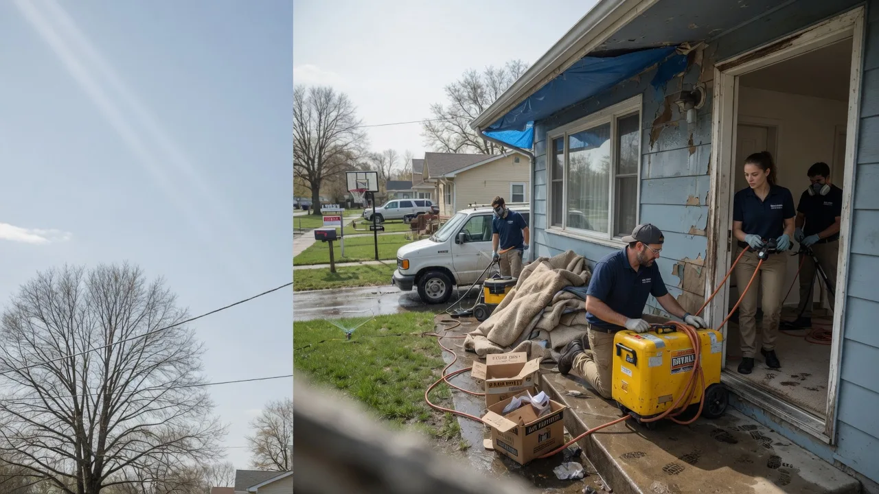Basement Flood Cleanup in Sprague, WA near me